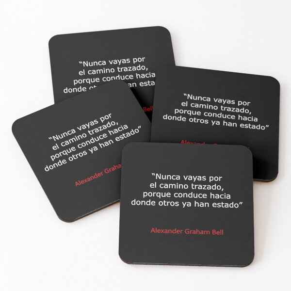 Item preview, Never go down the path, because it leads where others have already been - Alexander Graham Bell designed and sold by 3coma14.