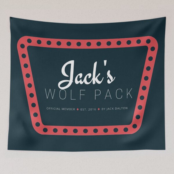 Item preview, Jack Dalton's Wolf Pack designed and sold by sticktosunshine.