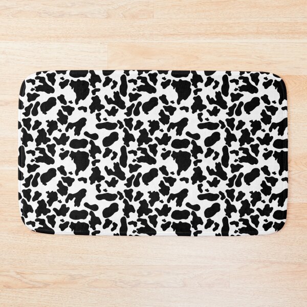 Item preview, Cow Print on White designed and sold by Cass Noel Studio.