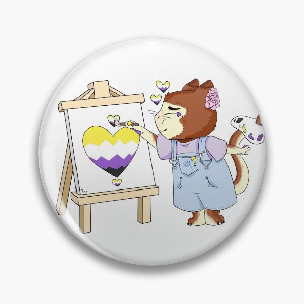 Item preview, Prideful Tree Kangaroo  designed and sold by TV-Trash-1994.