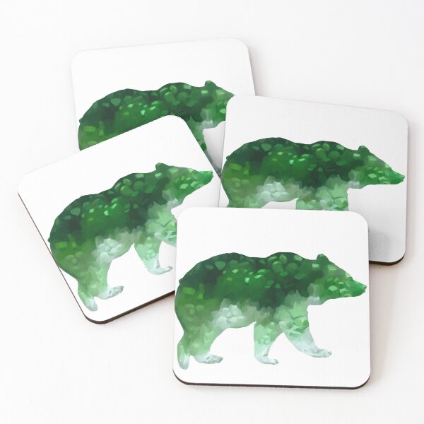 Item preview, Bohemian Emerald Bear  designed and sold by anatovas.