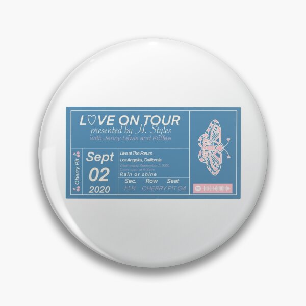 Item preview, Love on tour— Ticket stub designed and sold by starlitdesign.