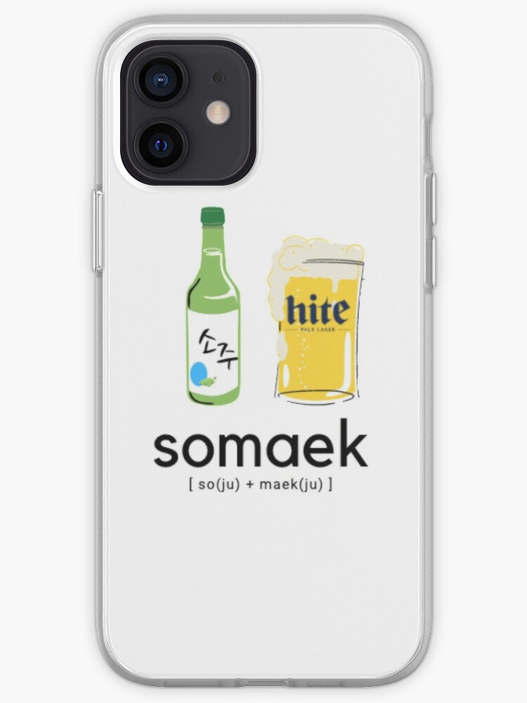 Somaek: Soju et bière | Coque iPhone