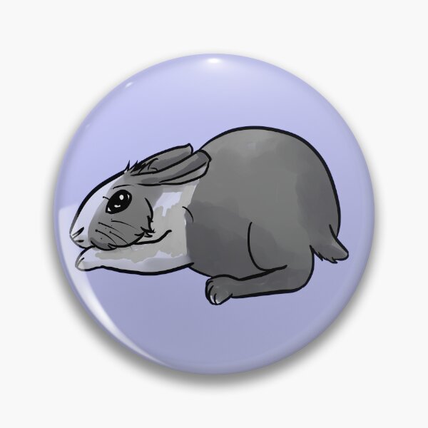 Item preview, Cute Dutch Rabbit Lying Down designed and sold by ArtbyLinnea.