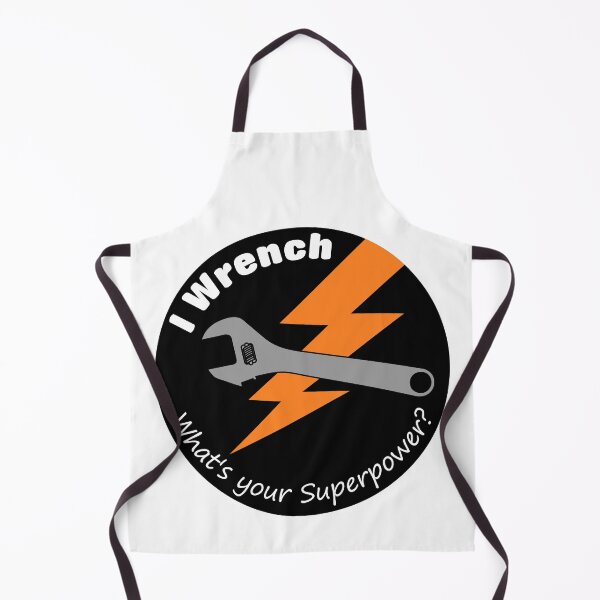 Item preview, I Wrench. What's your Superpower? designed and sold by FinalCut55.