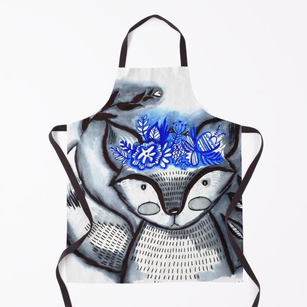 Item preview, Floral Crown Fox designed and sold by marciejurkowski.