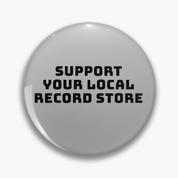 Item preview, Support Your Local Record Store designed and sold by Feel-GoodPrints.