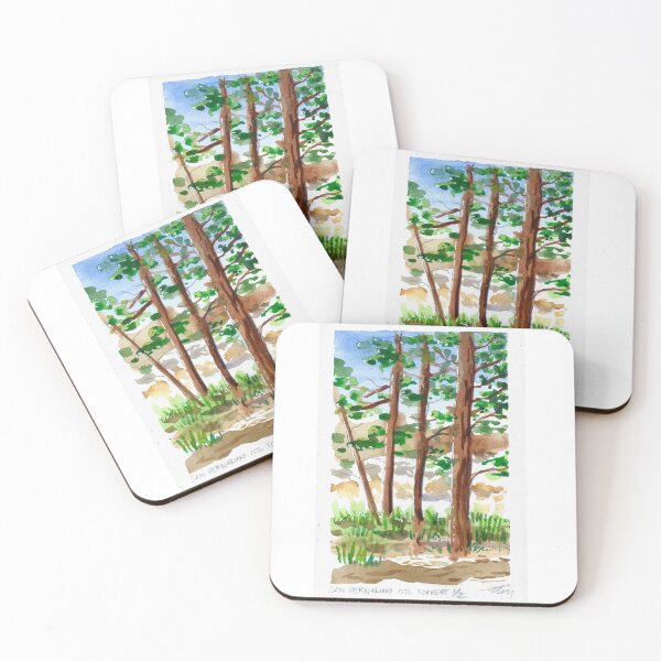 Item preview, National Forest Watercolor designed and sold by BreonBliss.