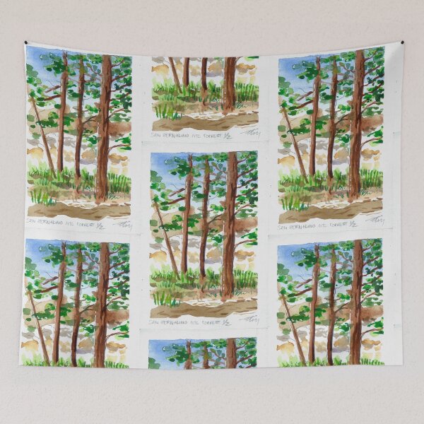Item preview, National Forest Watercolor designed and sold by BreonBliss.