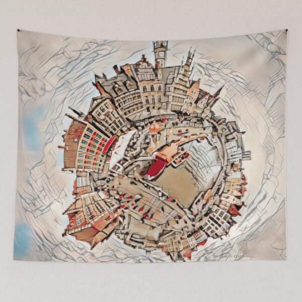 Item preview, Tiny Planet - Gent - Belgium designed and sold by Marlene Watson-Hall.