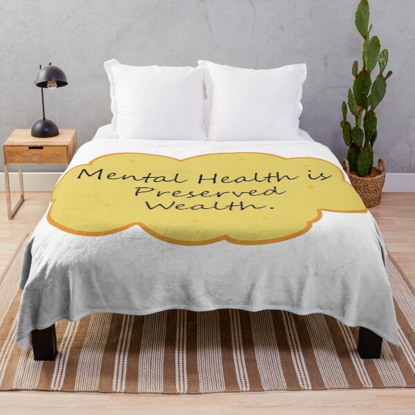 Item preview, Mental health is preserved wealth. designed and sold by Fas Designs.