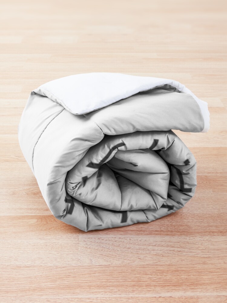 Alternate view of Tribal Print-Indiana-Black and White Comforter