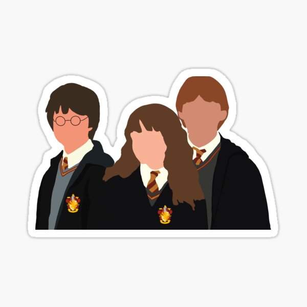 The Golden Trio Stickers 