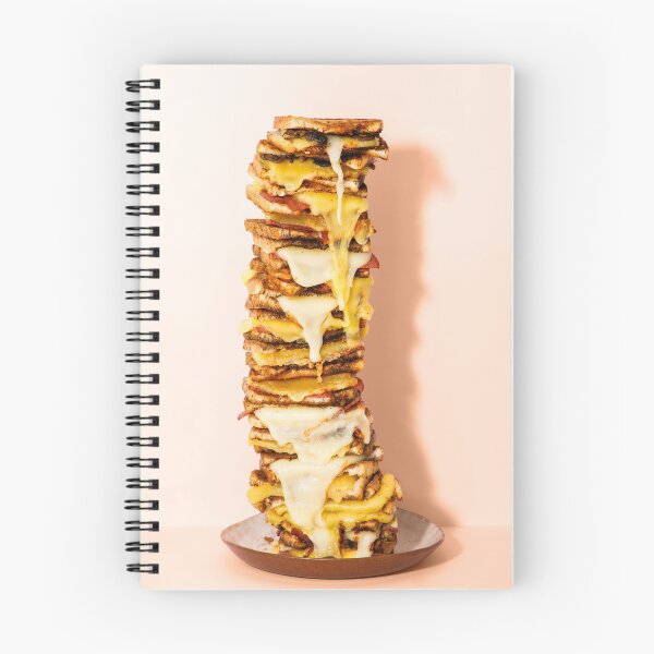 Item preview, Giant Toasted Cheese Sandwich on Orange - Toastie (Portrait) designed and sold by duydash.