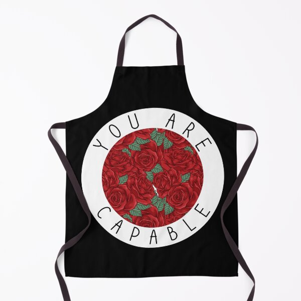 Item preview, You are capable Floral aesthetic red roses designed and sold by Rakesh Murugan.