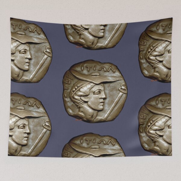 Item preview, Hermes: Greek Drachma designed and sold by Patricia Howitt.