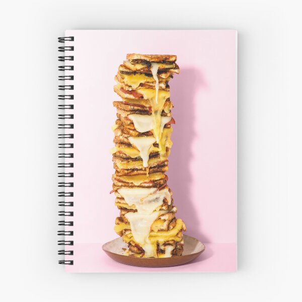 Item preview, Giant Toasted Cheese Sandwich on Pink- Toastie (Square) designed and sold by duydash.