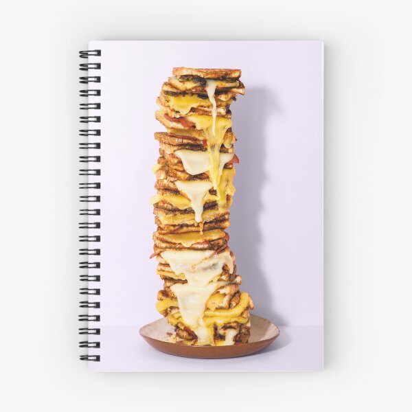 Item preview, Giant Toasted Cheese Sandwich on Purple - Toastie (Square) designed and sold by duydash.