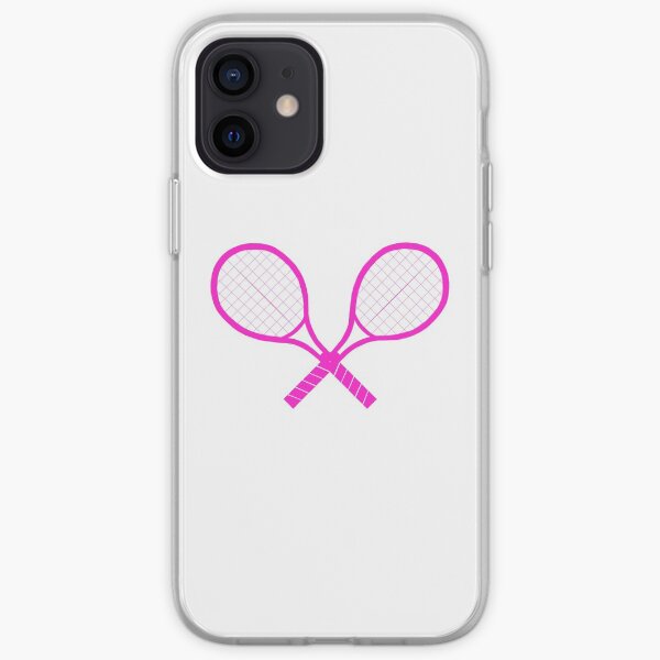 Crossed Tennis Rackets iPhone Soft Case