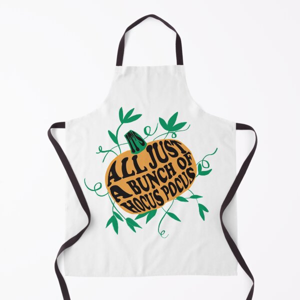 Item preview, IT’S ALL JUST A BUNCH OF HOCUS POCUS - black words with greenery designed and sold by Your Paradigm Design.