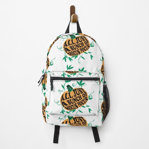Item preview, IT’S ALL JUST A BUNCH OF HOCUS POCUS - black words with greenery designed and sold by Your Paradigm Design.
