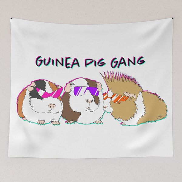 Item preview, Guinea Pig Gang designed and sold by TheCosmicBeetle.