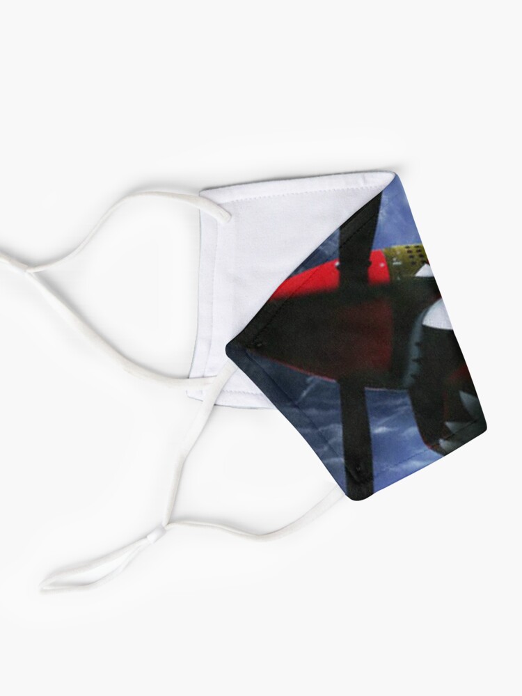 Alternate view of The Curtiss P-40 Warhawk Plane-American Fighter Aircraft Mask