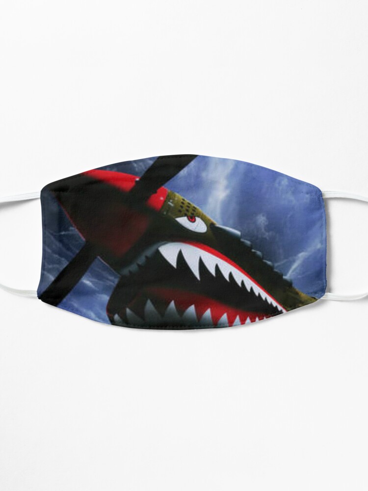 Alternate view of The Curtiss P-40 Warhawk Plane-American Fighter Aircraft Mask