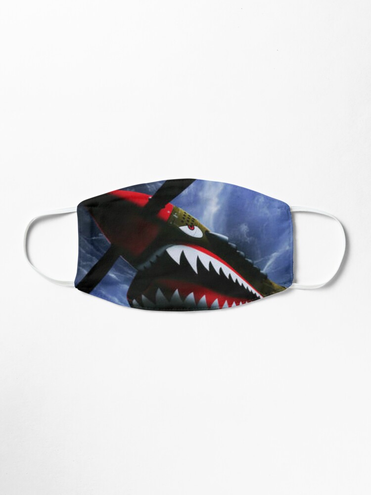 Alternate view of The Curtiss P-40 Warhawk Plane-American Fighter Aircraft Mask