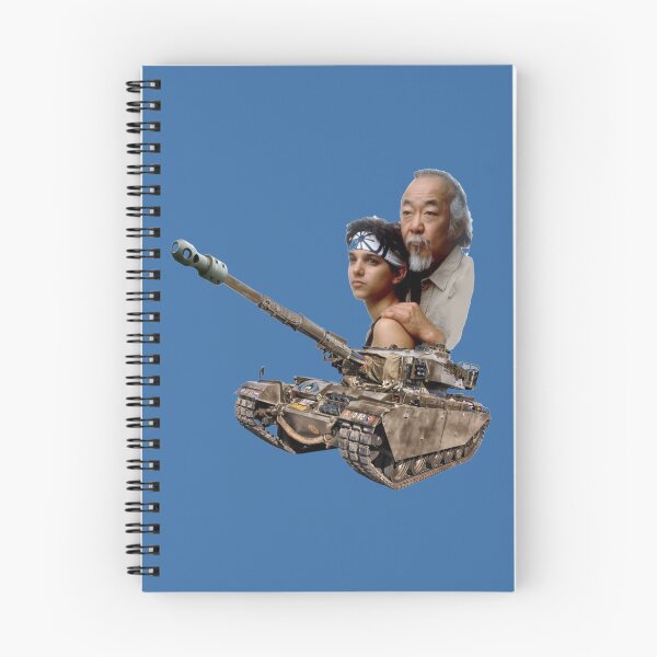 Item preview, Karate Kid and Mr Miyagi in a tank  - Fun Cool Design designed and sold by bobla25.