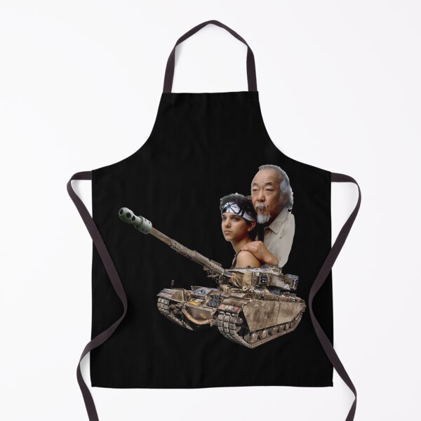 Item preview, Karate Kid and Mr Miyagi in a tank  - Fun Cool Design designed and sold by bobla25.