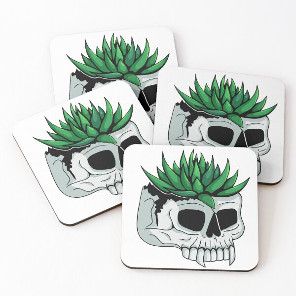 Item preview, Succulent Skull designed and sold by Mackongoo.