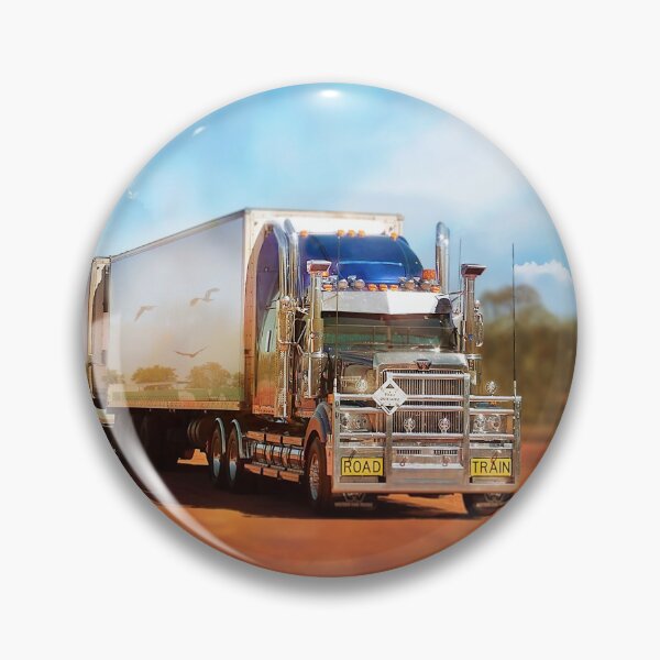 Item preview, Kenworth Truck with three tailers designed and sold by JuliaKHarwood.