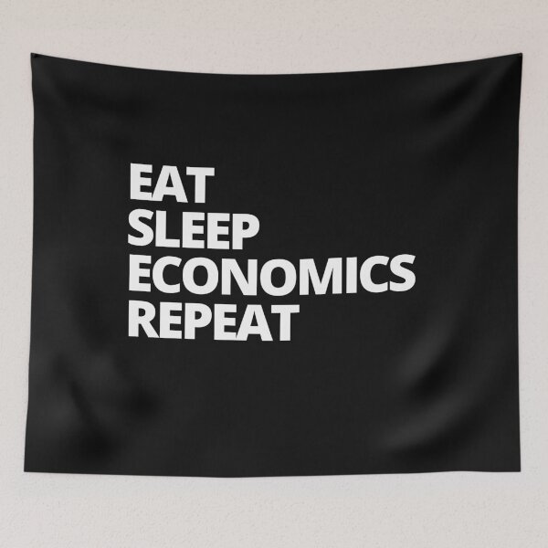 Item preview, Eat sleep economics repeat  designed and sold by hillarymoore06.