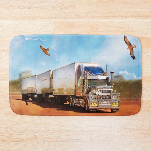 Item preview, Kenworth Truck with three tailers designed and sold by JuliaKHarwood.