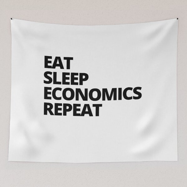 Item preview, Eat sleep economics repeat  designed and sold by hillarymoore06.