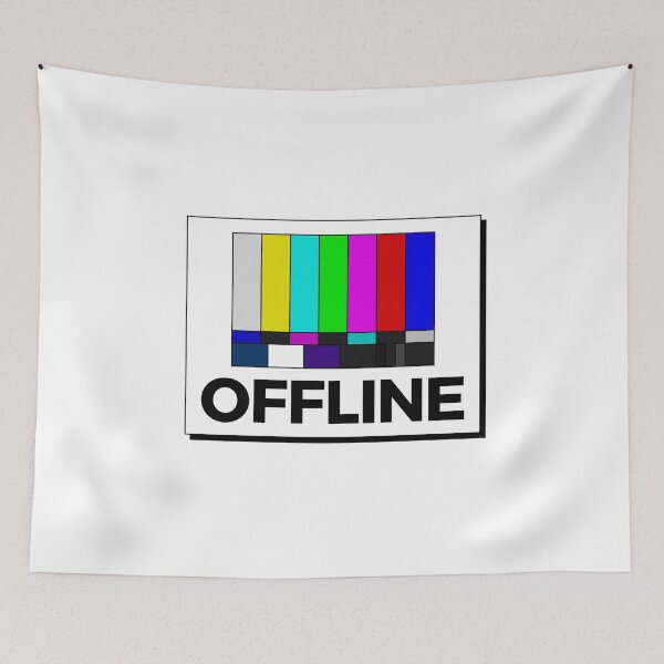Item preview, Offline Test Pattern Graphic designed and sold by ClickForMore.