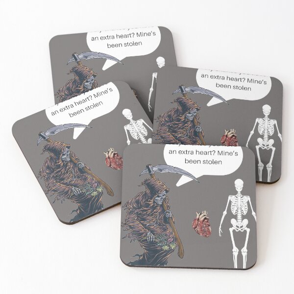 Item preview, Grim Reaper Shoots His Shot Cheesy Pick Up Line No Game Love designed and sold by Christopher221.