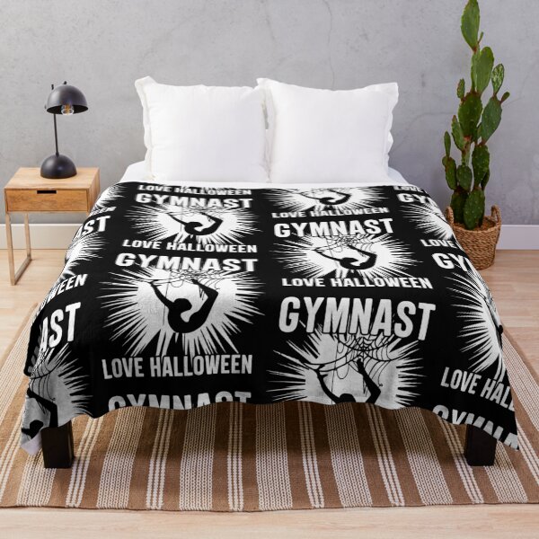 Item preview, Gymnast Love Halloween Caught in Spiders Cobweb Fun designed and sold by GravitiTees.