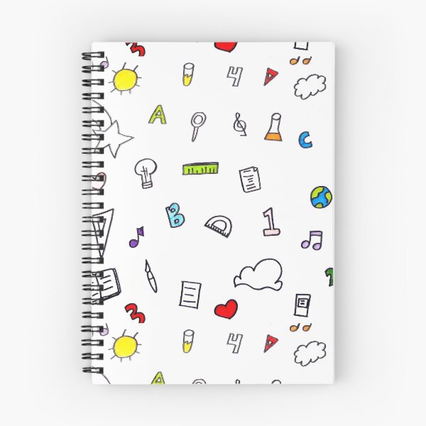 Item preview, Children Math Number Doodles Pattern designed and sold by jevelynlustan.