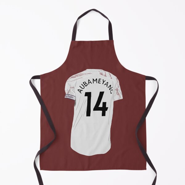 Item preview, Pierre-Emerick Aubameyang Away Jersey 14 designed and sold by PiscesVibes.