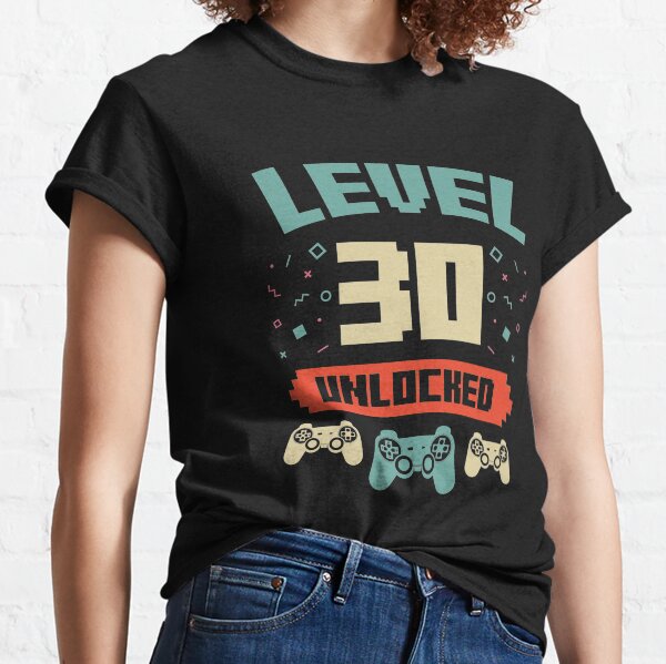Item preview, Level 30 Unlocked 30th Birthday Present designed and sold by EstelleStar.