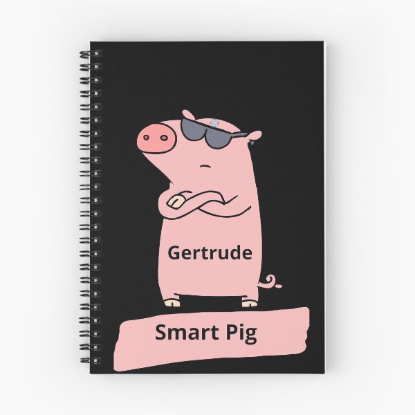 Item preview, Gertrude- Smart Pig designed and sold by Trendytstore.