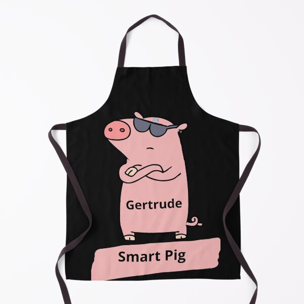 Item preview, Gertrude- Smart Pig designed and sold by Trendytstore.