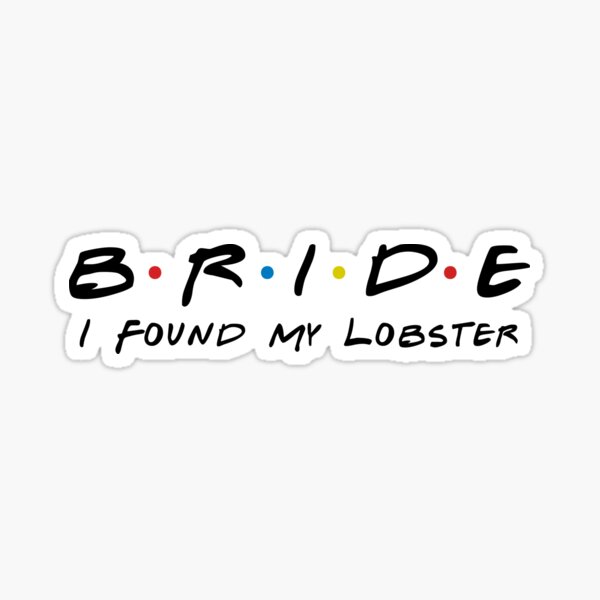 bride i found my lobster