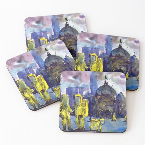 Item preview, Melbourne Dystopia V1 designed and sold by darrenyeoart.