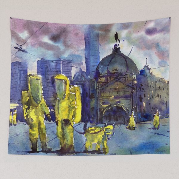 Item preview, Melbourne Dystopia V1 designed and sold by darrenyeoart.