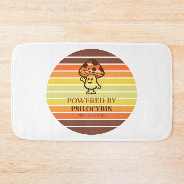 Item preview, Powered by Psilocybin | Cute Mushroom  designed and sold by DevlynnDesigns.