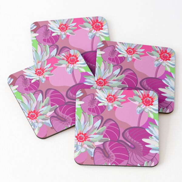 Item preview, Water Lily Hot Summer  - Hot summer Palette designed and sold by Sketchbook Designs.
