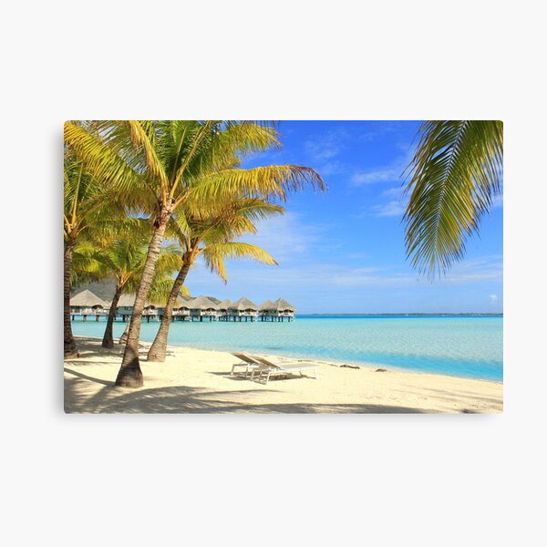 Bora Bora Beach Canvas Print